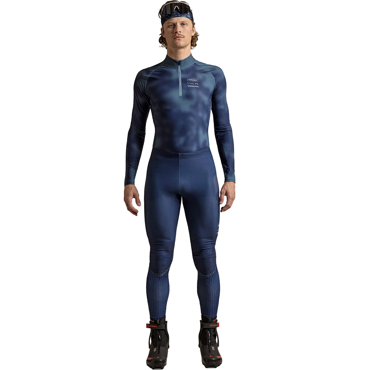 Maloja Herren Langlauf Race Tights FEDEm night sky 26/27 - L
