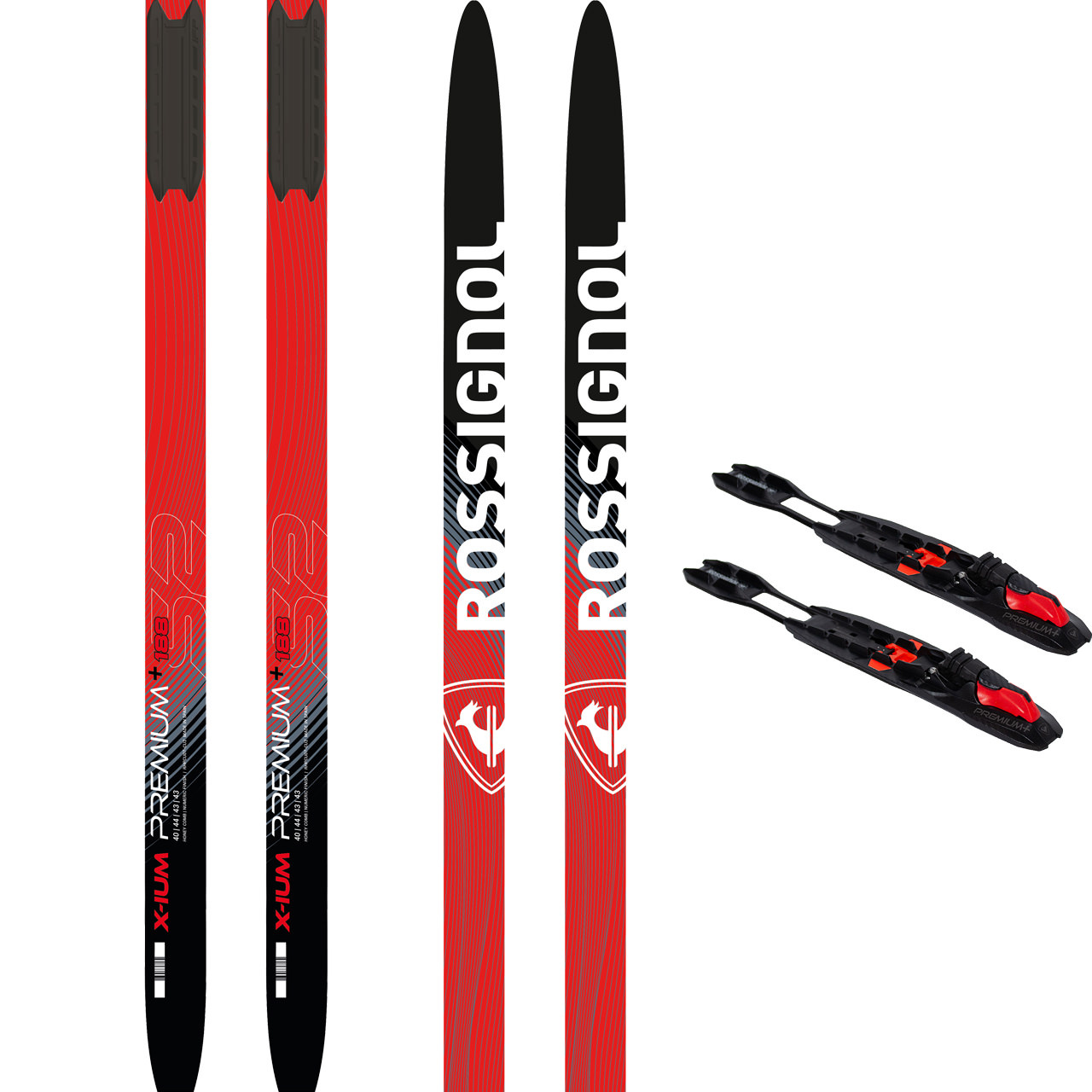 Rossignol X-Ium Skating Premium+ S2 Stiff SET - 188 cm = 77 - 85 kg