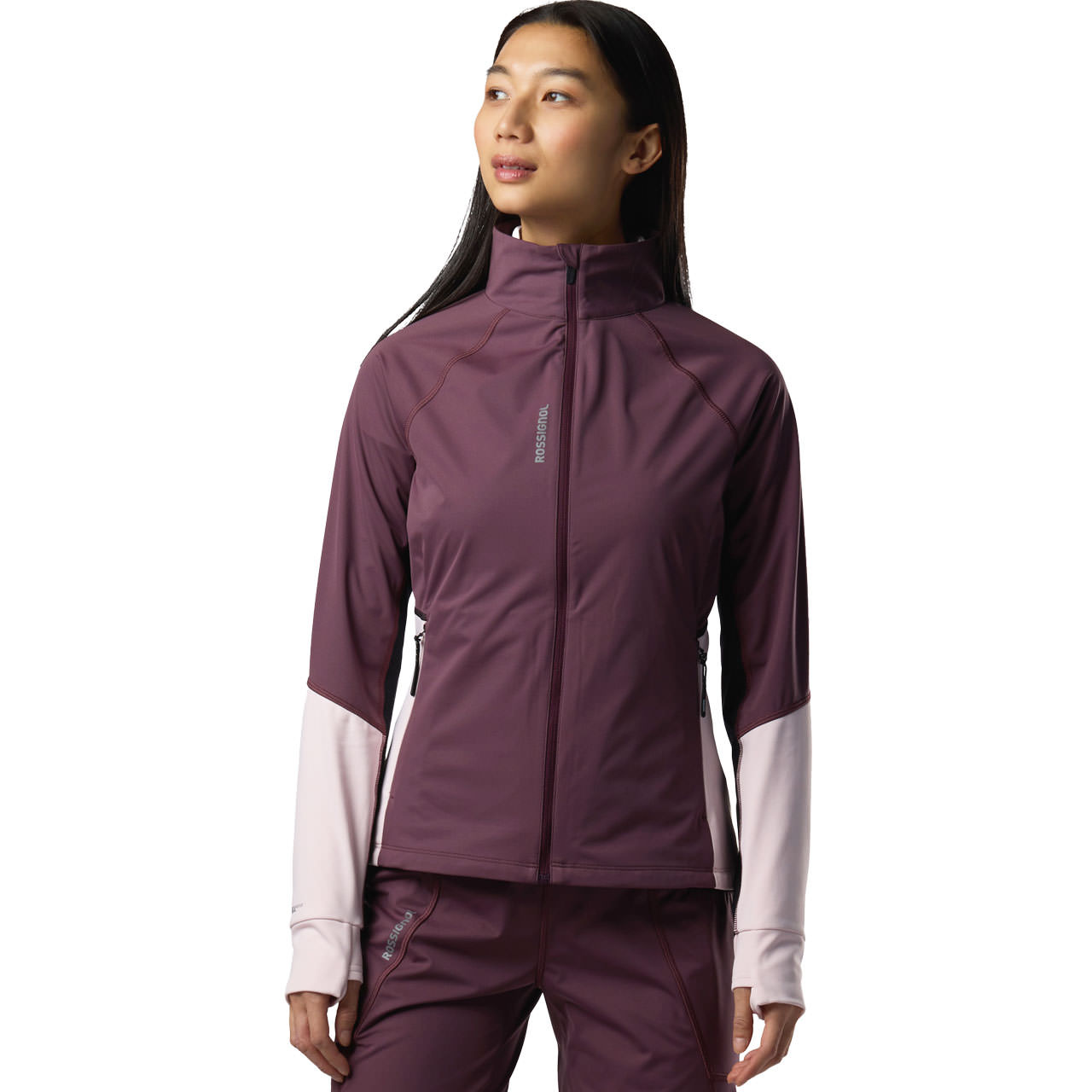 Rossignol Skiwear Damen Softshell-Jacke VENON berry 26/27 - M