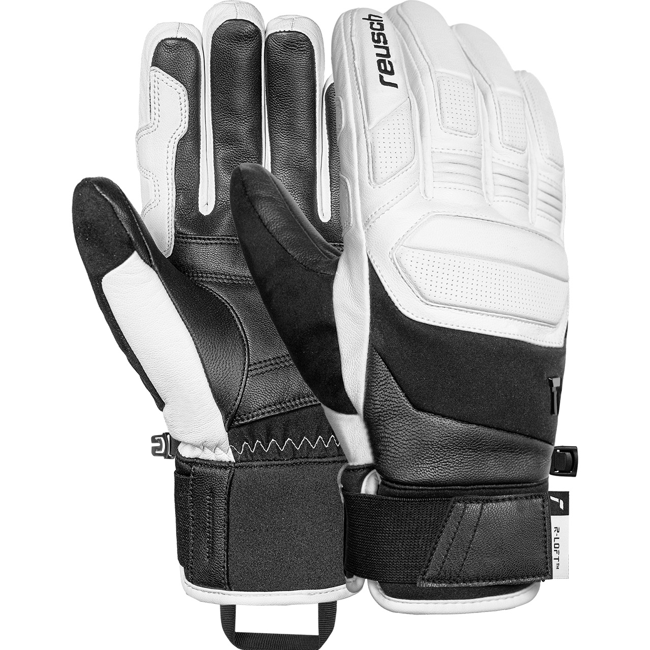 Reusch Herren Handschuh PROFI SL white/black - 8,5