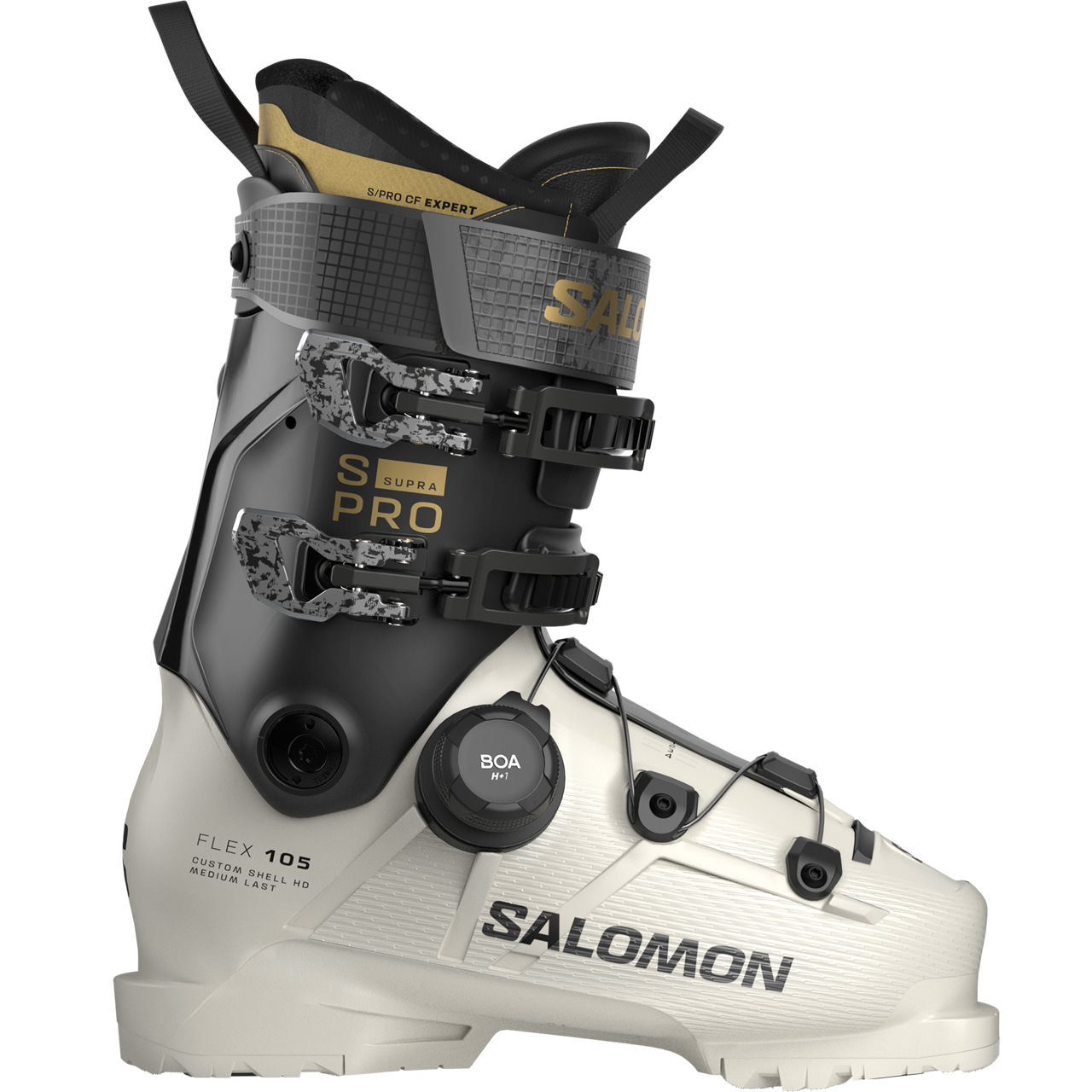 Salomon S/Pro Supra BOA 105 W gray aurora/black/gold metal 26/27 - 26 / 26.5