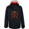 Men anorak ski jacket XMETOD black