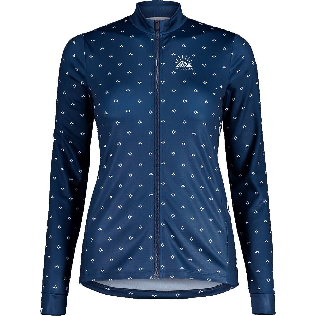 Maloja Damen Midlayer Jacke SAWANGm night sky blue print - S