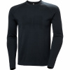 Herren Langarm Shirt LIFA MERINO KNITEVO CREW black