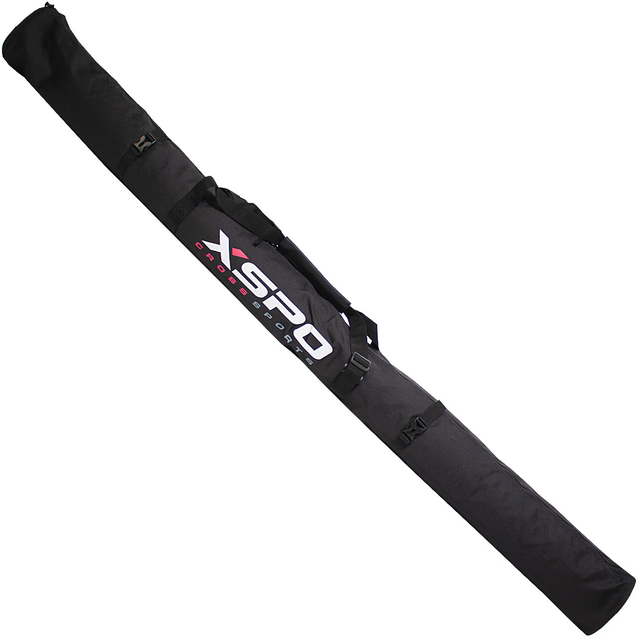 XSPO XCountry Deluxe Vario Ski Bag 195/210 cm black – 1Pair