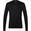 Herren Merino Langarm Shirt TUNDRA 175 jet black