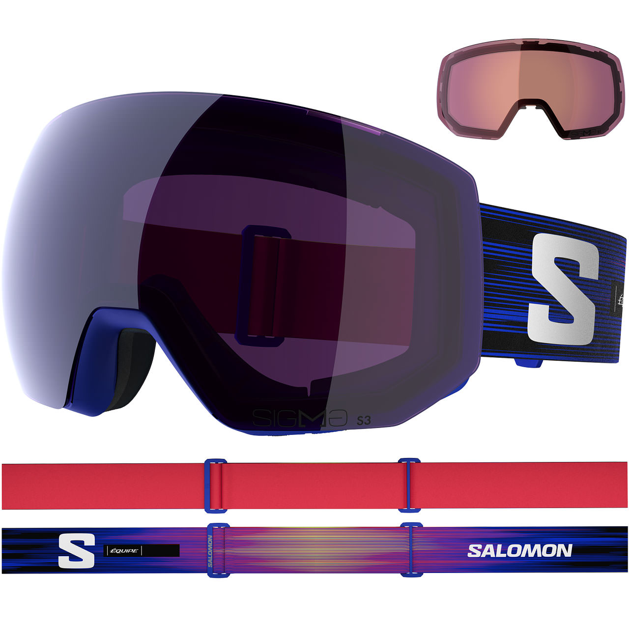 Salomon Radium Pro Sigma equipe blue + spare lens | XSPO