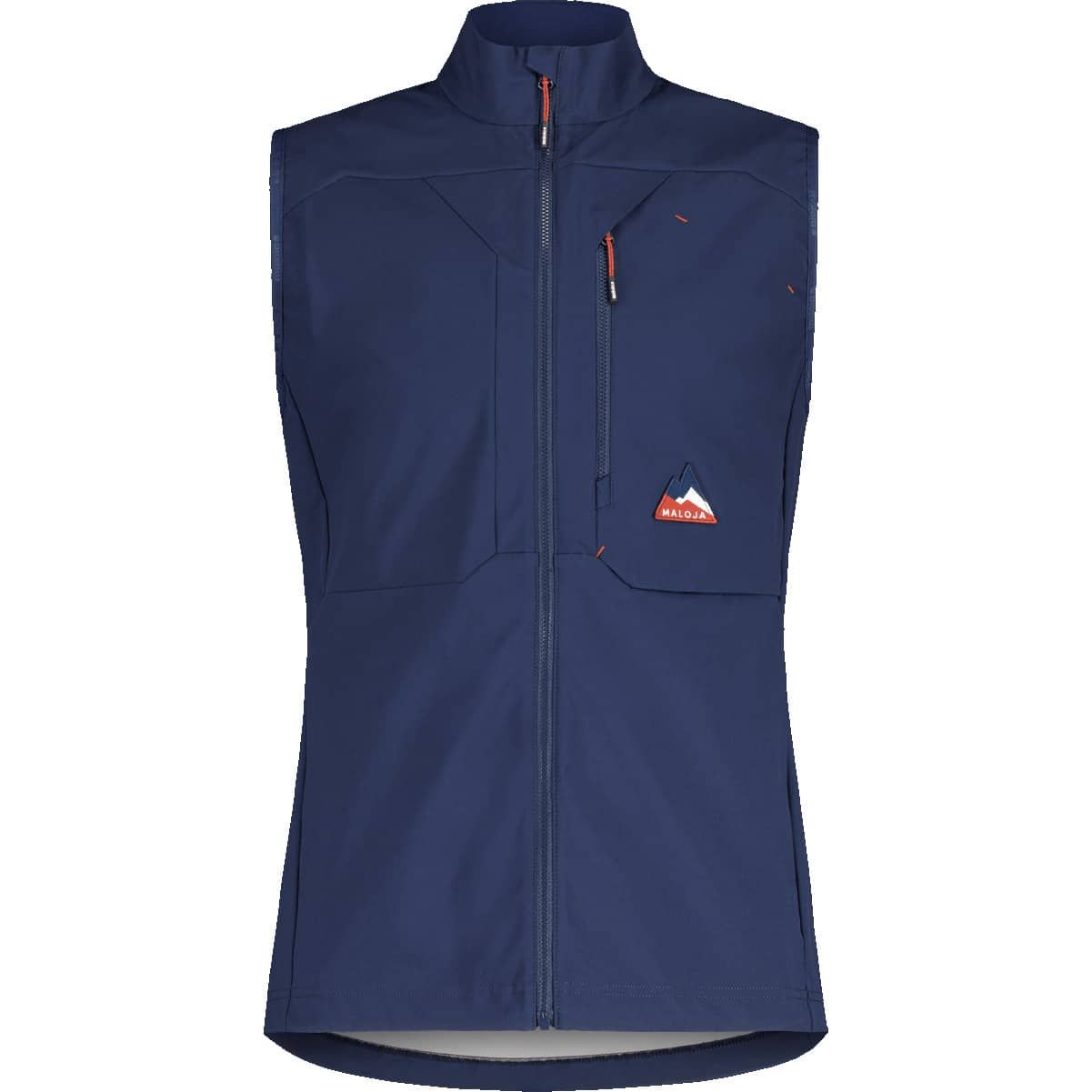 Maloja Herren Nordic Weste DOMPFAFFm night sky blue - XL