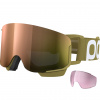 Nexal Mid olivine green/partly sunny rose gold + spare lense