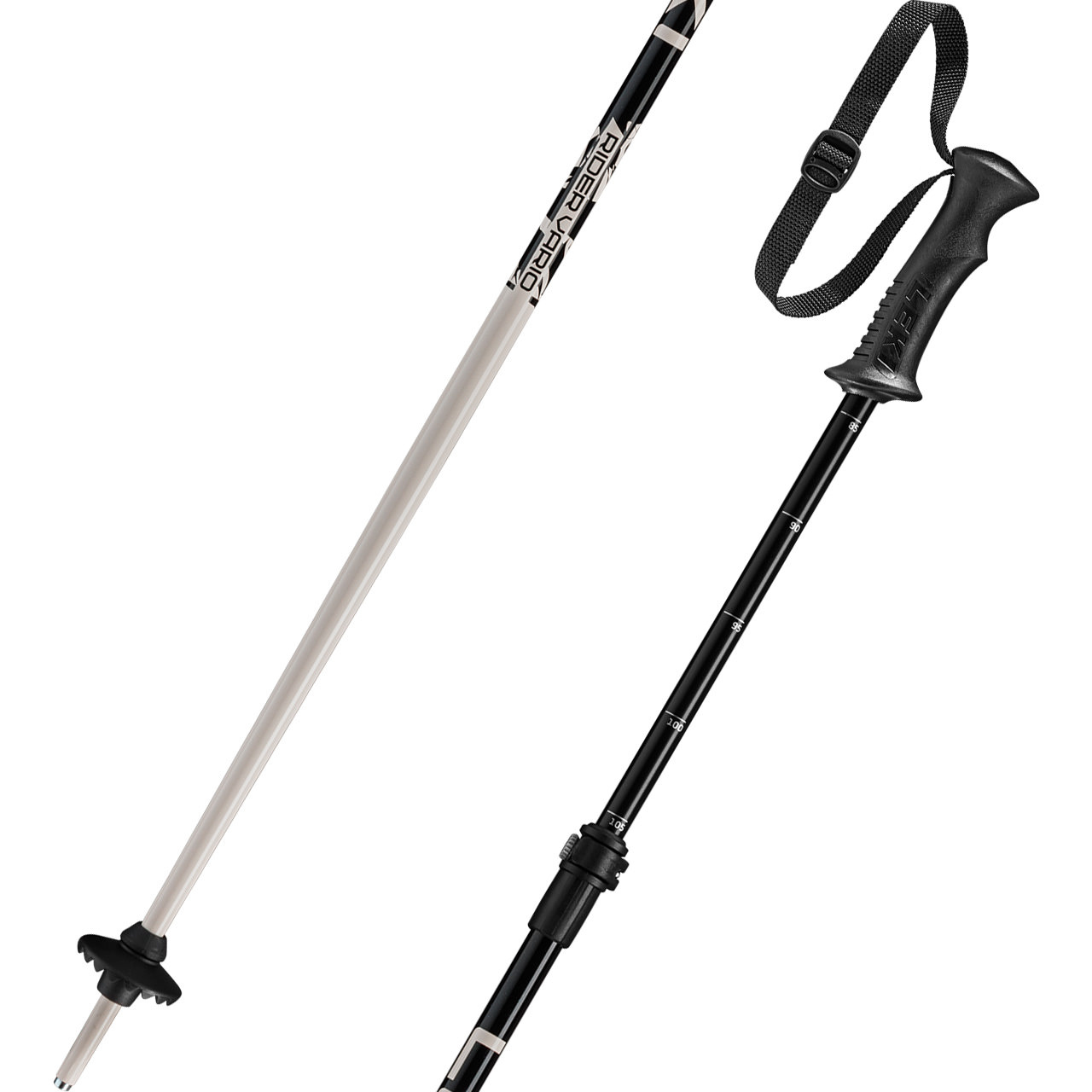 Leki Rider Vario black/grey