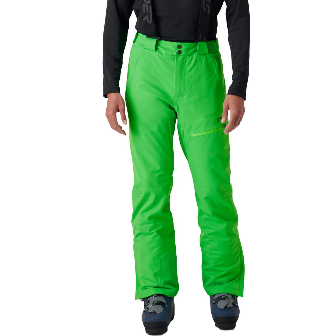 Spyder Herren Skihose DARE strobe green 26/27 - M