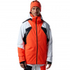 Men Ski Jacket HERO 4WS INSULATED neon red