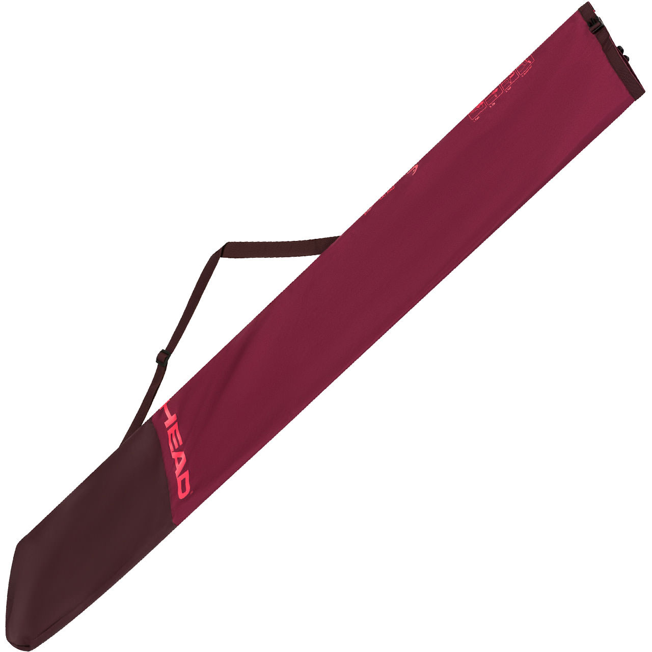 Head Women's Simple Skibag 190 cm plum 26/27
