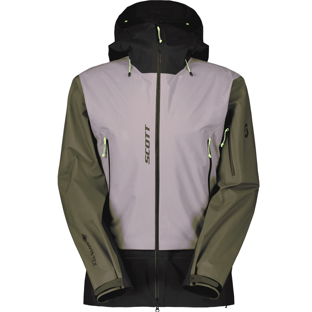 Scott Herren Skijacke EXPLORAIR GTX 3L evening grey/black - L