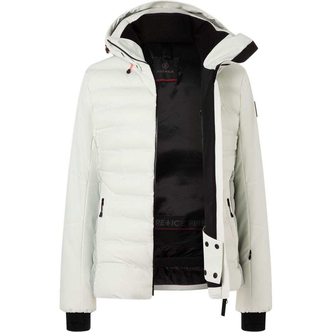 Bogner FIRE + ICE Women Ski Jacket JANKA3 light chalk | XSPO