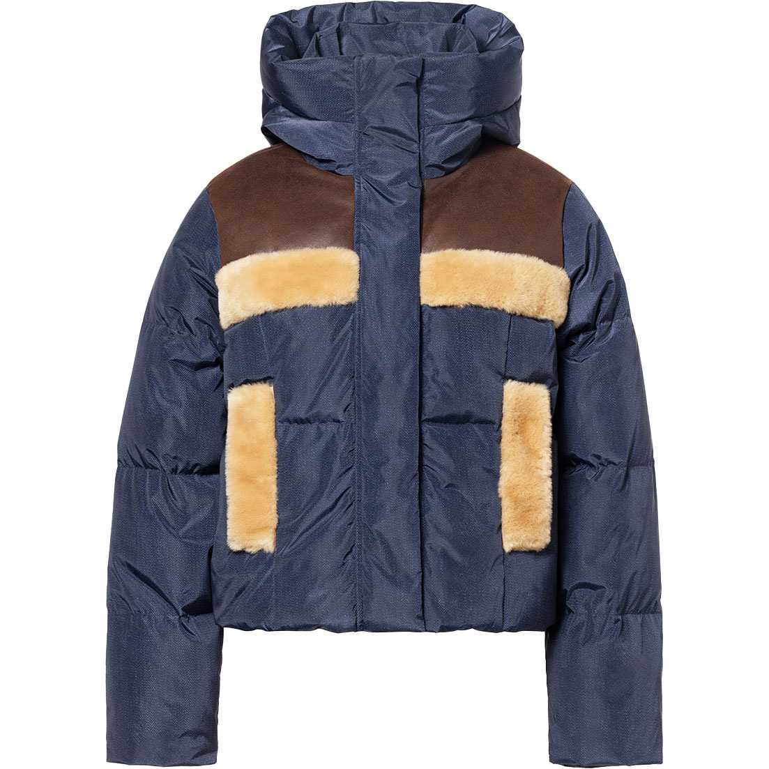 Goldbergh Damen Skijacke KORI raw denim 26/27 - DE 38 = NL 40