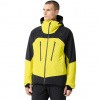 Men Jacket BLOCKED aqua green/black