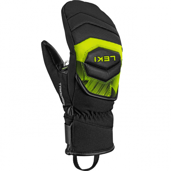 Leki Glove WCR VENOM SPEED 3D black/ice lemon | XSPO