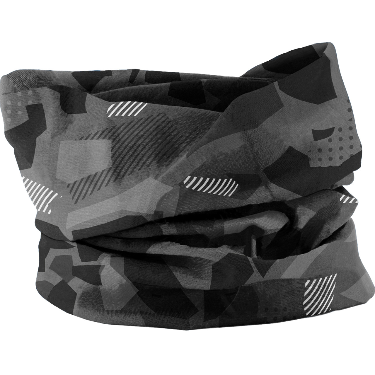Shred RECYCLED NECKWARMER shades of grey 26/27