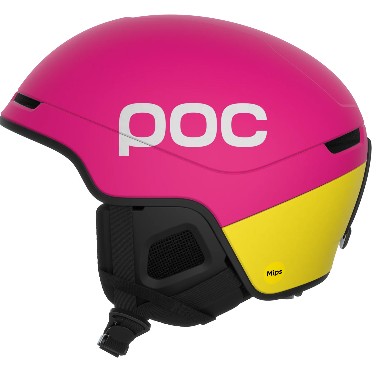 POC Obex Contour rhos red matt/citrine yellow matt - M-L = 55 - 58 cm
