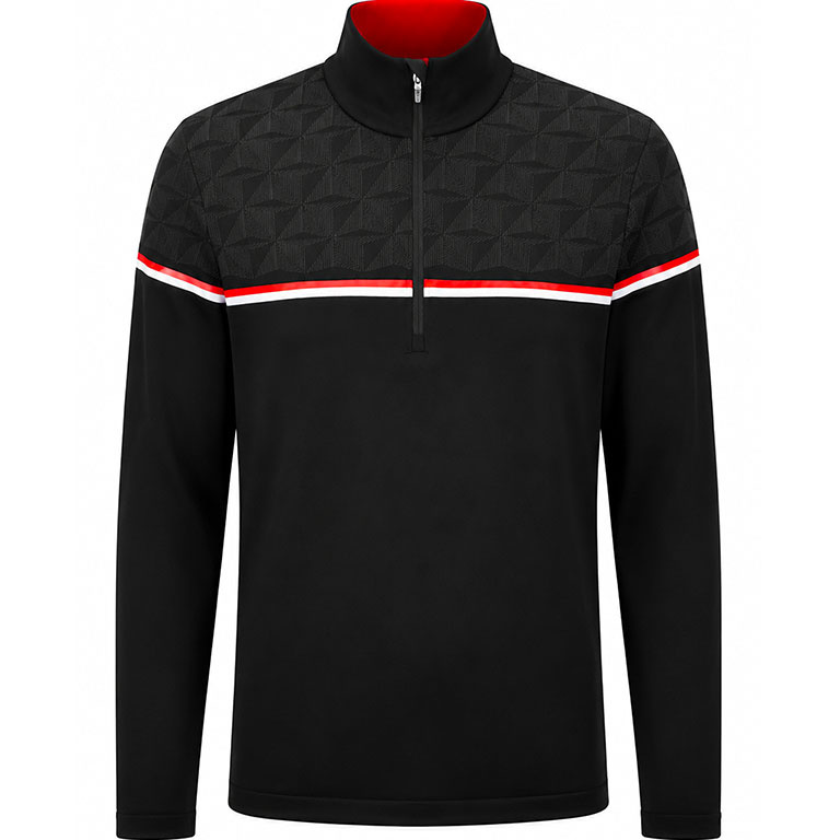 Newland Herren gestricktes Funktionsshirt DENALI black/dark grey 26/27 - M