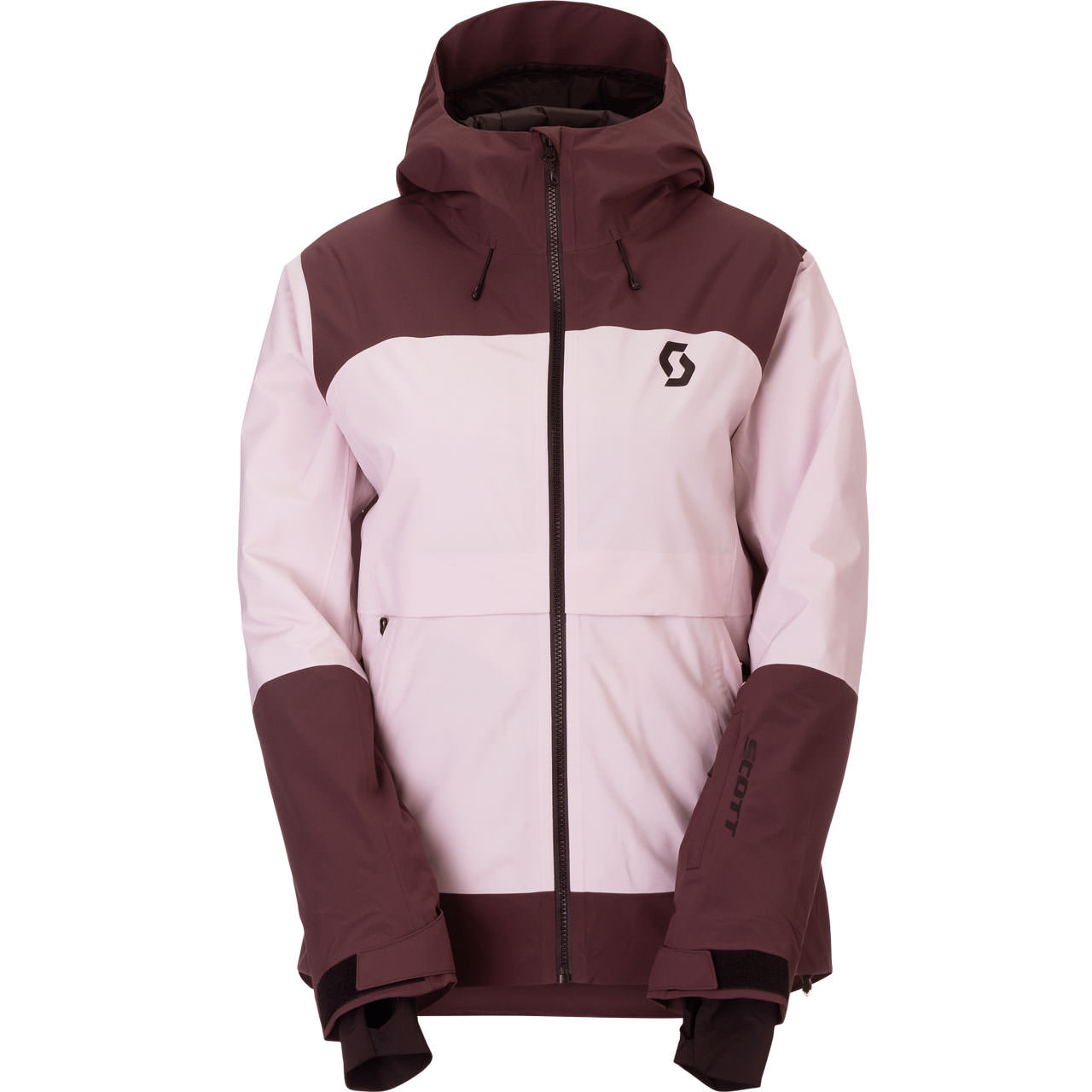 Scott Damen Skijacke ULTIMATE DRYO 10 wax pink/cocoa red - L