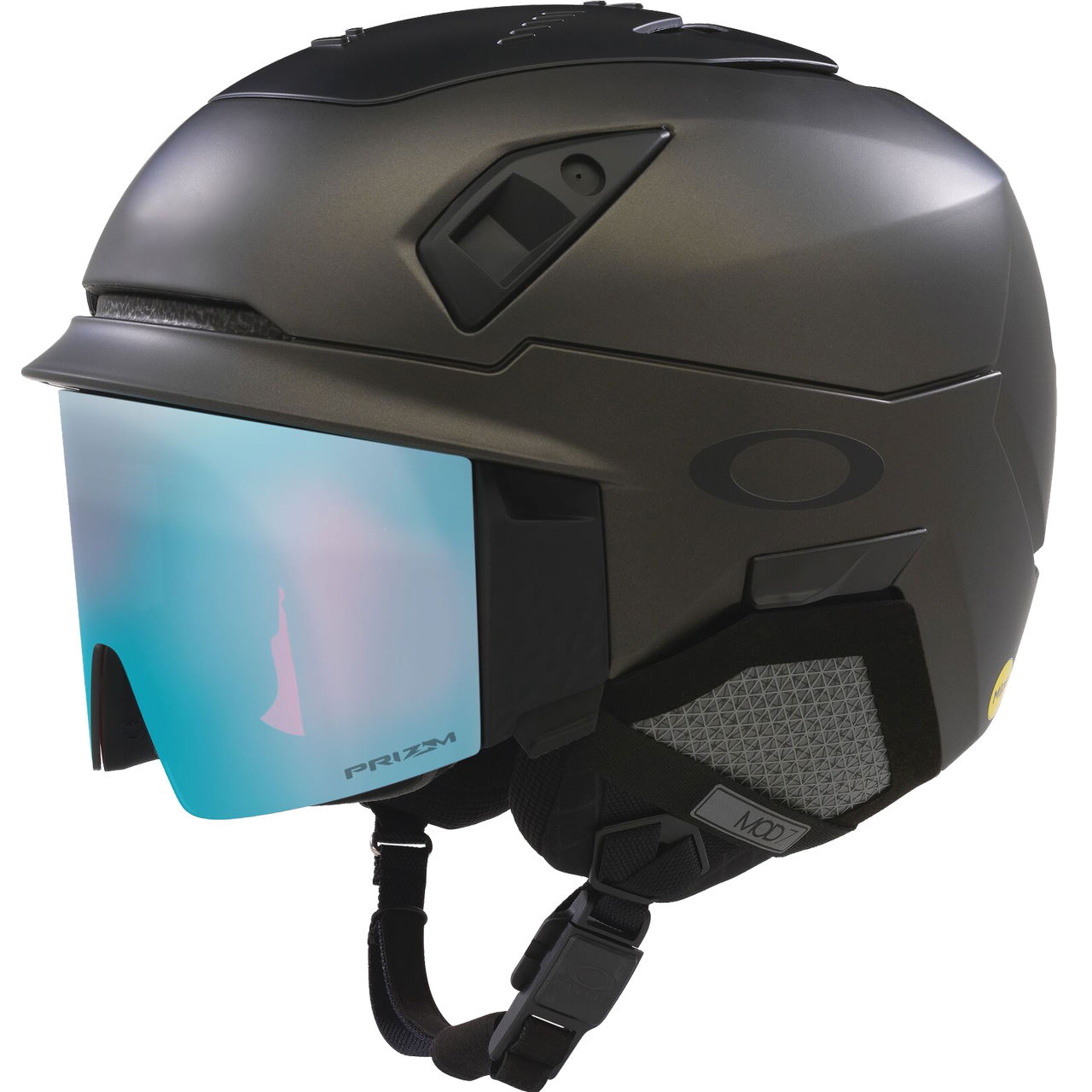 Oakley MOD7 satin medium grey prizm sapphire iridium 25/26 - M = 55 - 59 cm