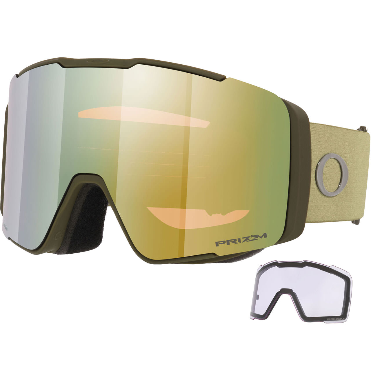 Oakley LINE MINER L Goggle 2023 matte black⁄prizm sage gold