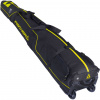Skicase with Boot Pocket Alpine Race Wheels 195 cm black/yellow