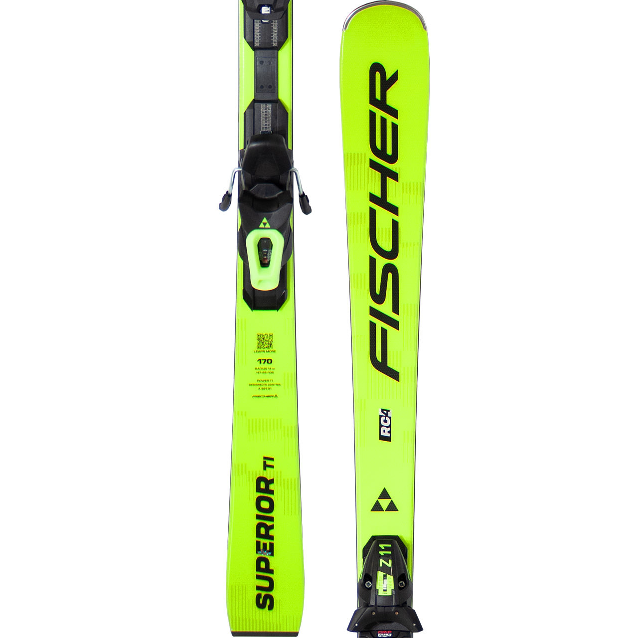Fischer RC4 Superior TI PR yellow/black 26/27 - 177 cm