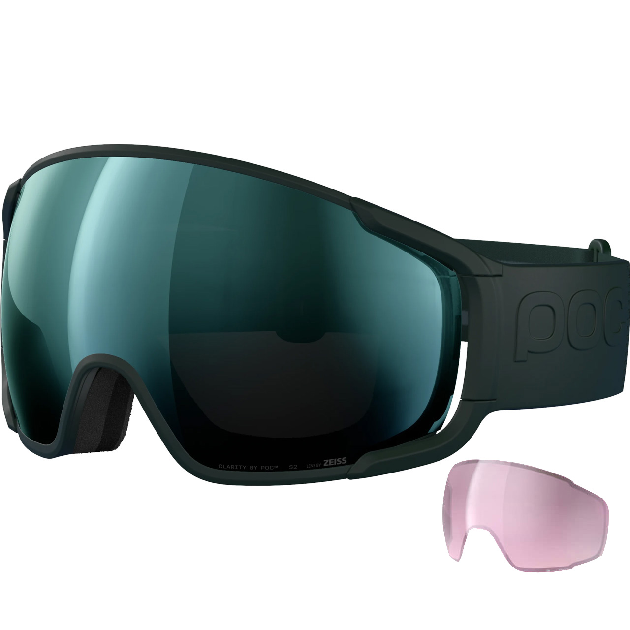 POC Zonula pargasite green/partly sunny forest green + spare lense