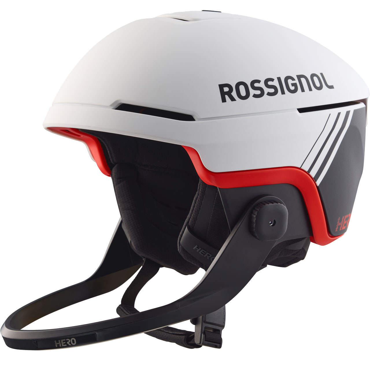Rossignol Hero Slalom white with Chinguard - S = 51 - 54 cm