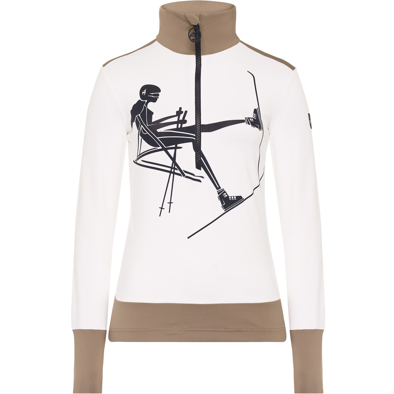 Toni Sailer Damen Skishirt MARYLOU habitat beige 26/27 - 36