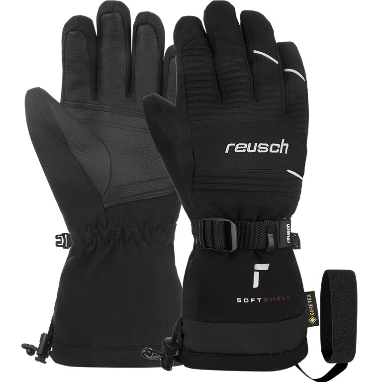 Reusch Kinder Skihandschuh MAXIM GORE-TEX black/white - 5,0
