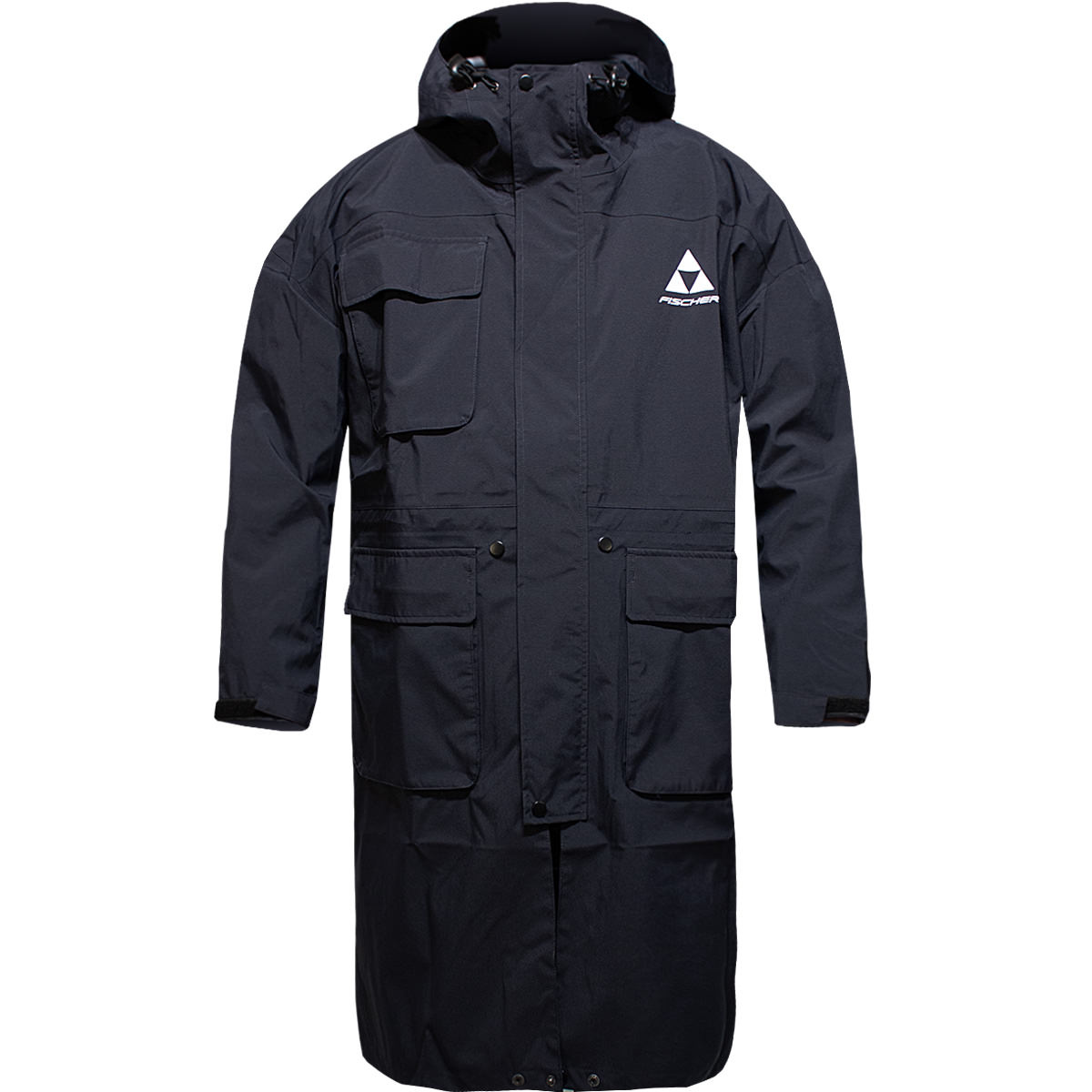 Fischer Skiwear Regenmantel 2L black - S/M