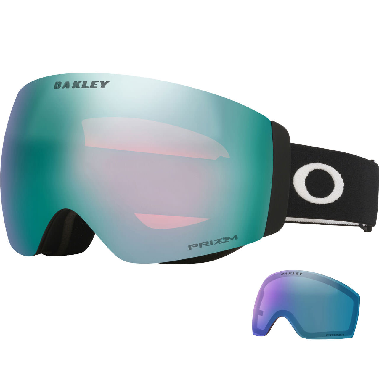 Oakley Flight Deck Pro M matte black / Prizm Sapphire Iridium + Ersatzscheibe