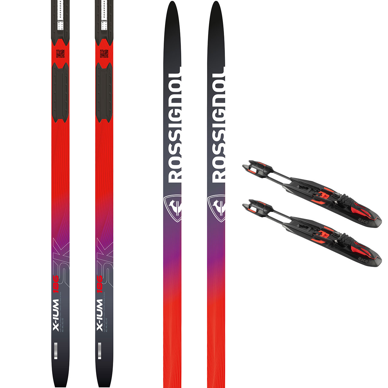 Rossignol X-Ium Skating SET - 180 cm = 55 - 70 kg