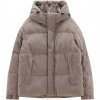 Herren Skijacke CORD PUFFY gravel grey