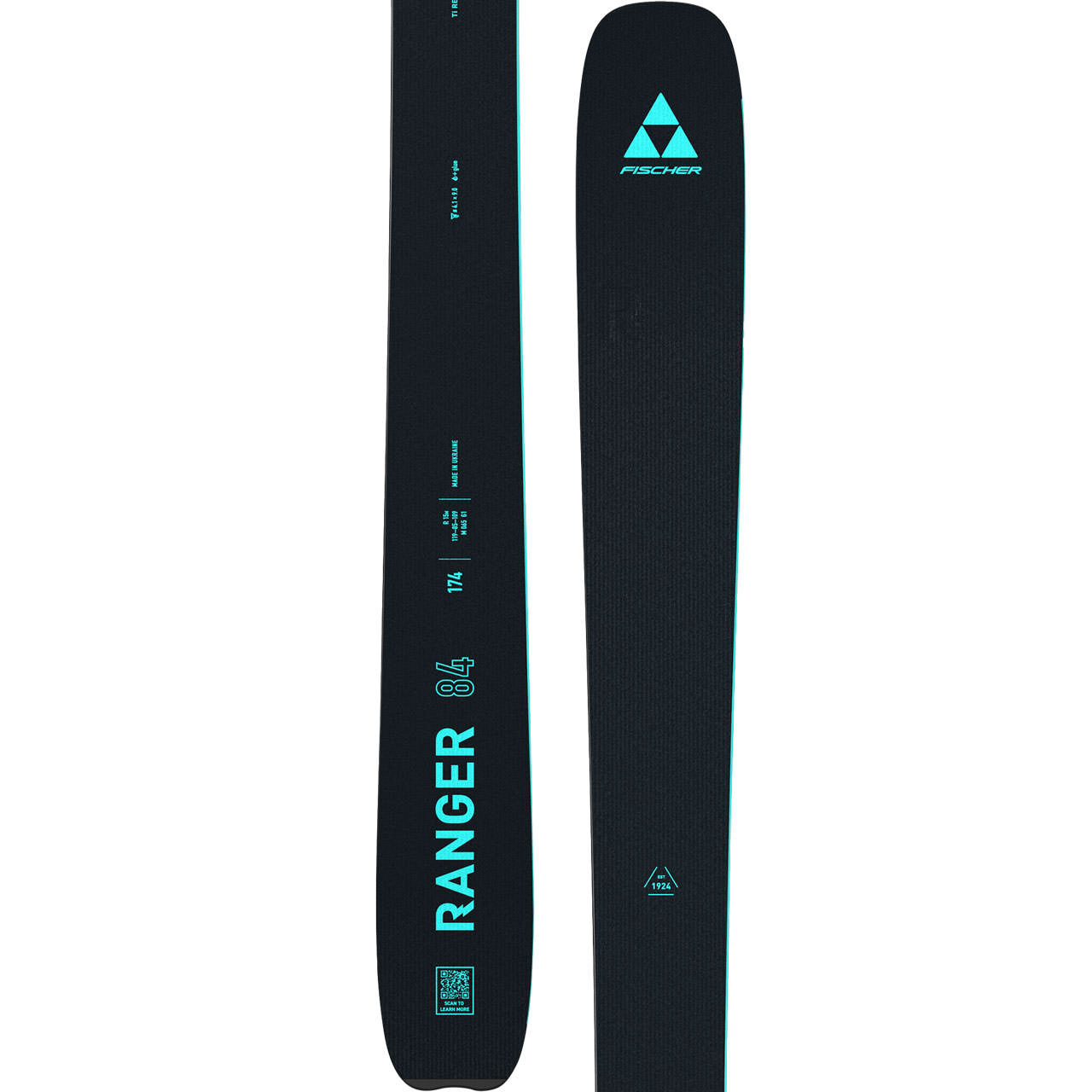 Fischer Ranger 84 black 26/27 - 181 cm