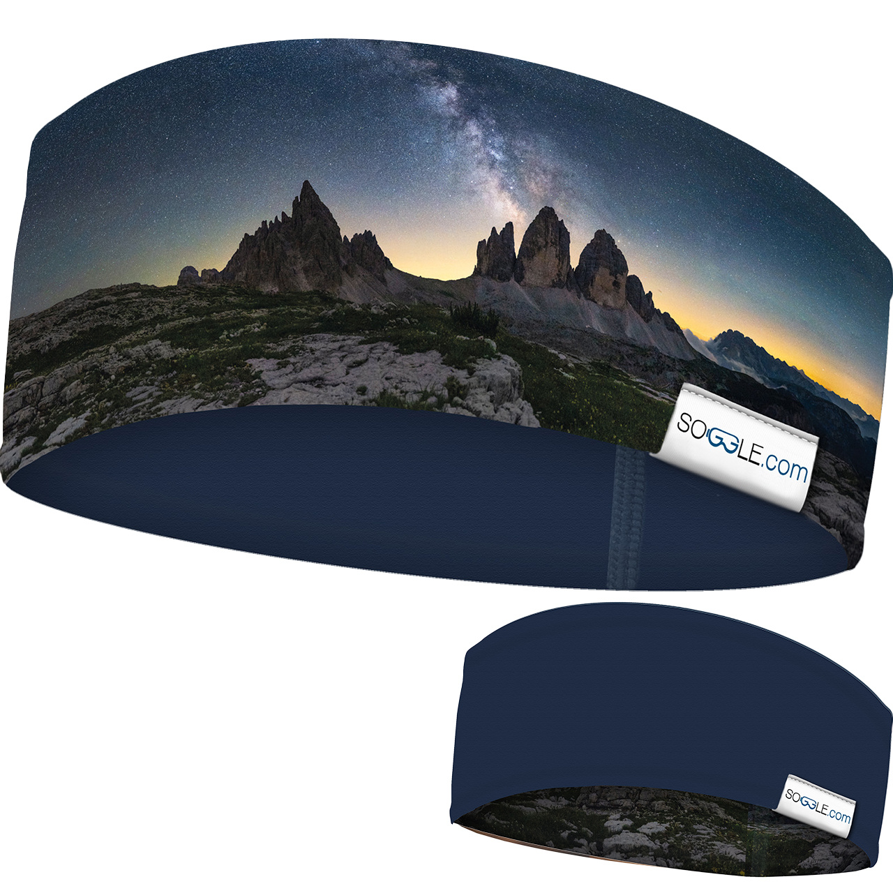 Soggle Stirnband galaxie/night blue 26/27