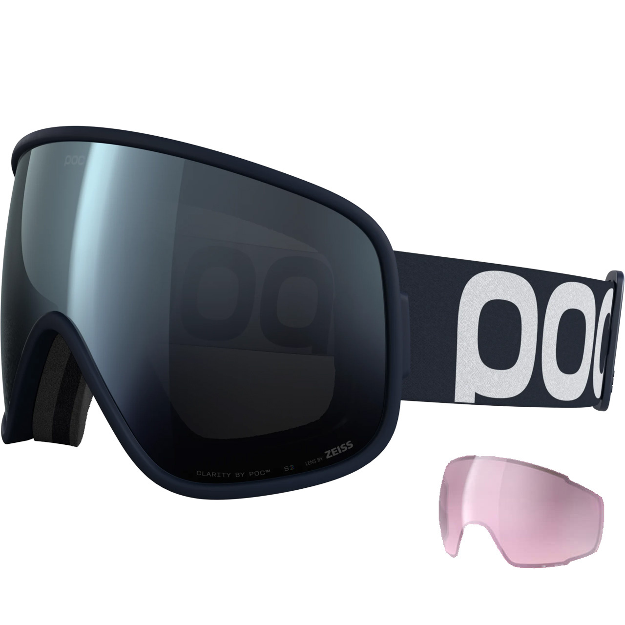 POC Vitrea Mid apatite navy/partly sunny navy blue + Ersatzscheibe