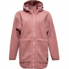 Damen Oversized Fleecejacke dk rose