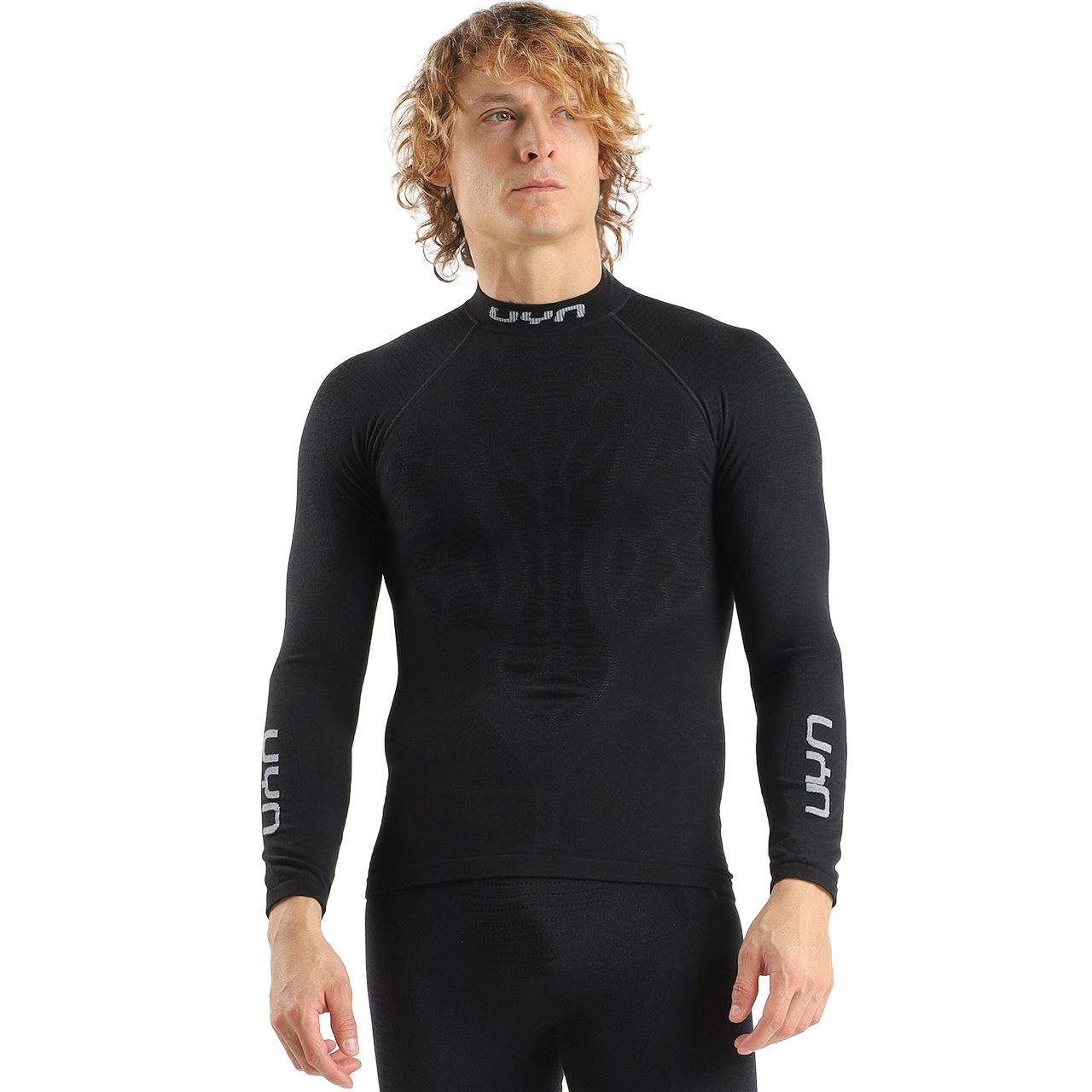 UYN Herren Stehkragen Shirt ELEVATYON BIOMORPH black - S/M