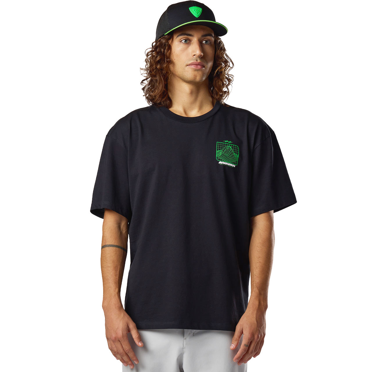 Rossignol Skiwear T-Shirt SUPER PROJECT black 26/27 - XL