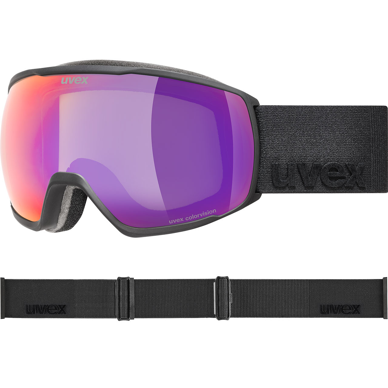 Uvex Victorious CV black matt / mirror ruby