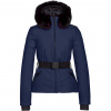 Damen Skijacke HIDA FAUX BORDER french blue
