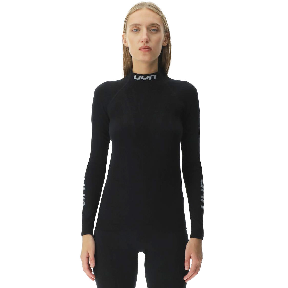 UYN Damen Stehkragen Shirt ELEVATYON BIOMORPH black - S/M
