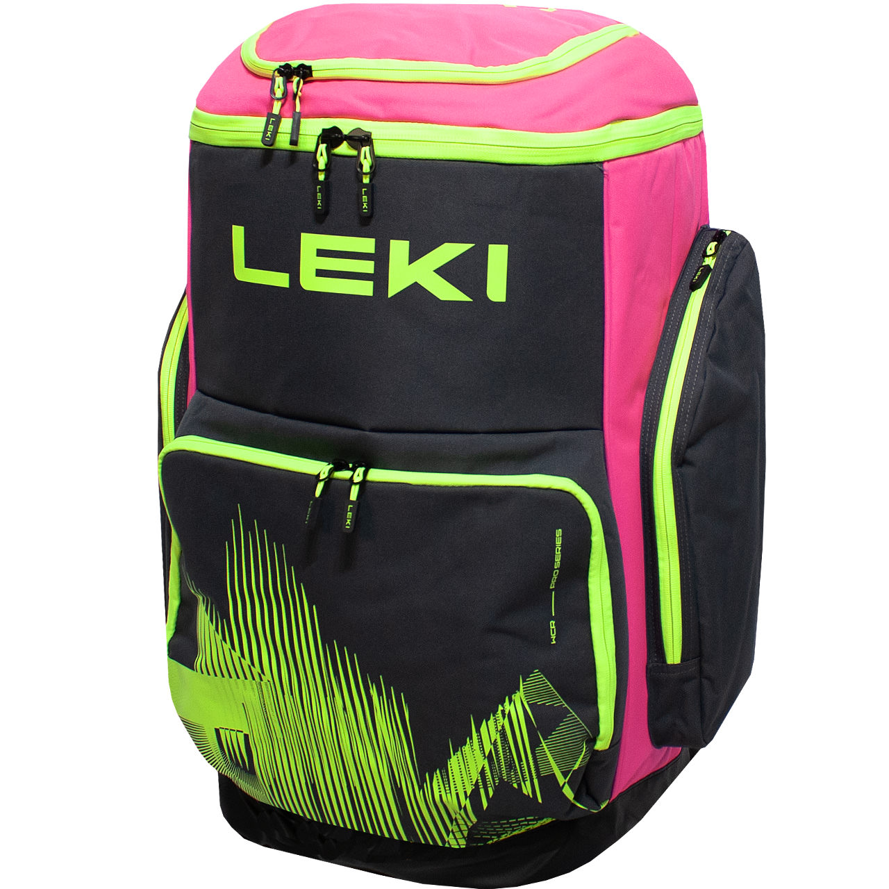 Leki Skiboot Bag WCR 85L neonpink/black/neonyellow | XSPO