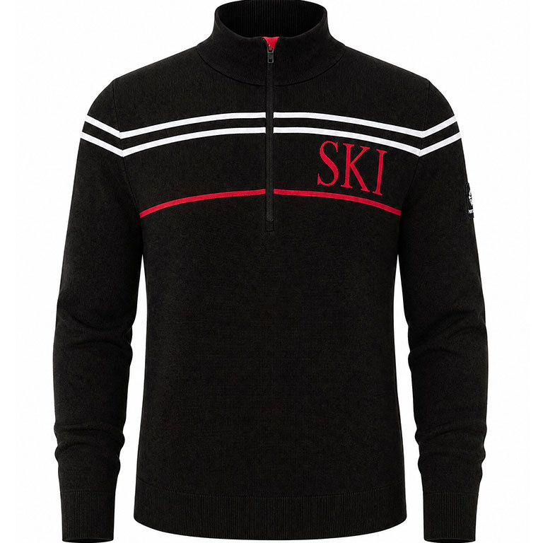 Newland Herren gestricktes Funktionsshirt EDMONTON black 26/27 - M