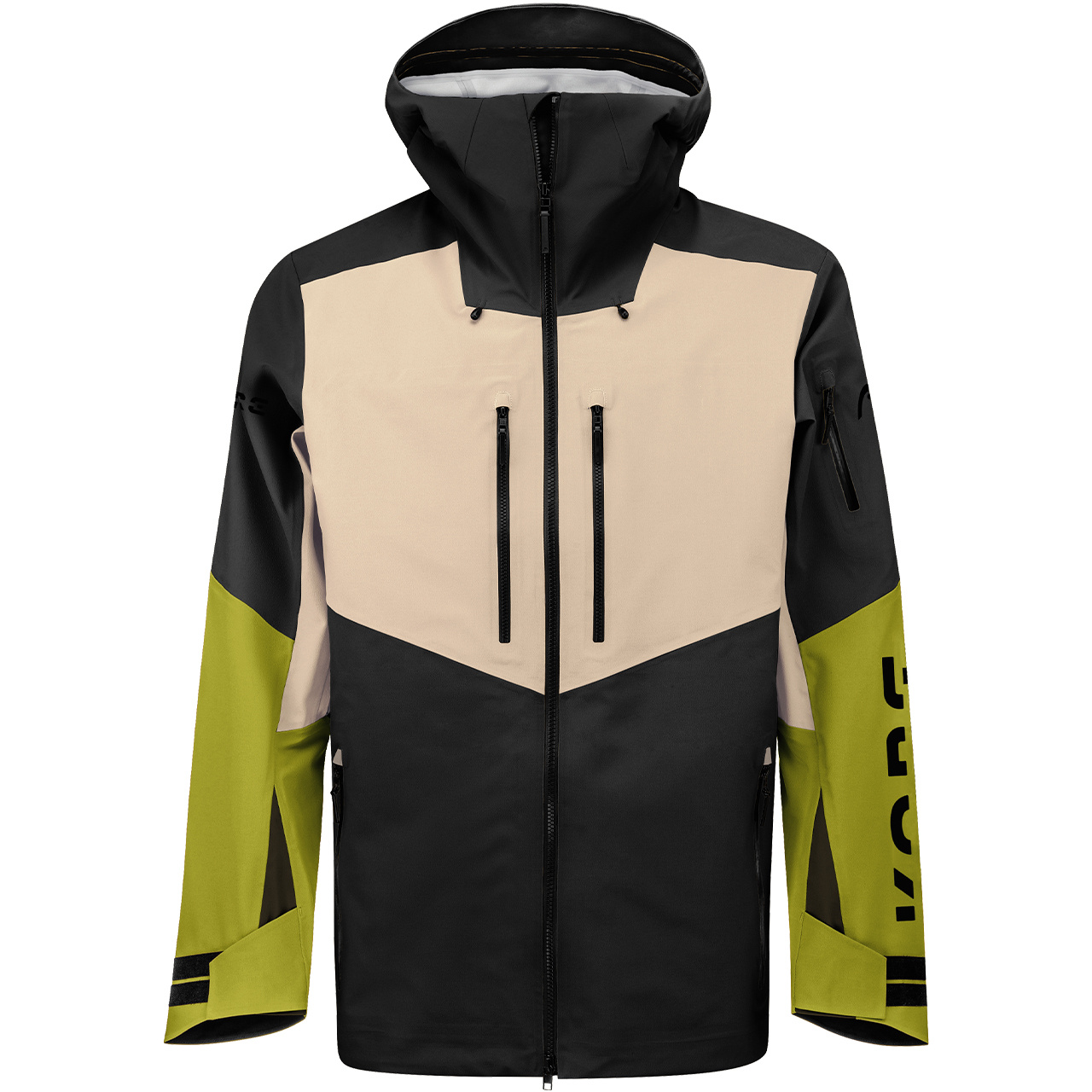 Head Skiwear Herren Hardshell-Jacke KORE black/marsh green - 50